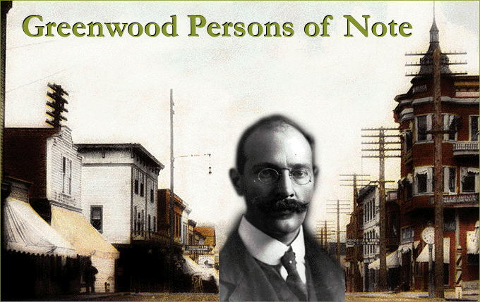 Greenwood Persons of Note, Harold Mortimer-Lamb