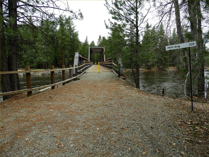 Trans Canada Trail from Rock Creek to Westbridge