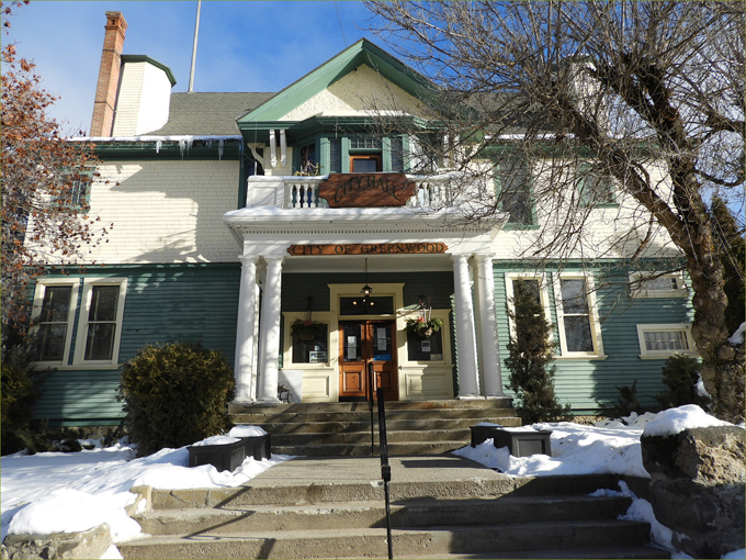 Greenwood B.C. City Hall and Courthouse