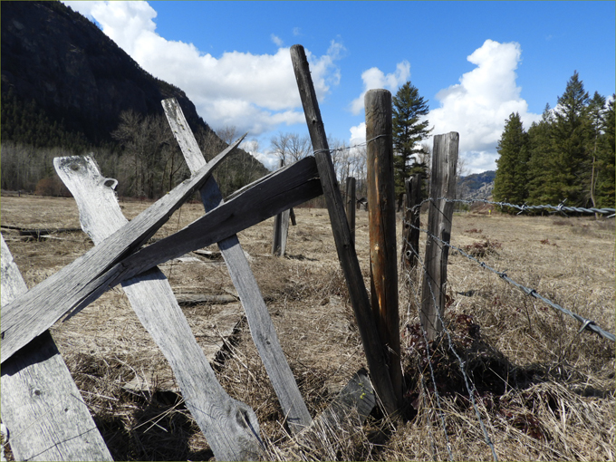 Trans Canada Trail west of Midway