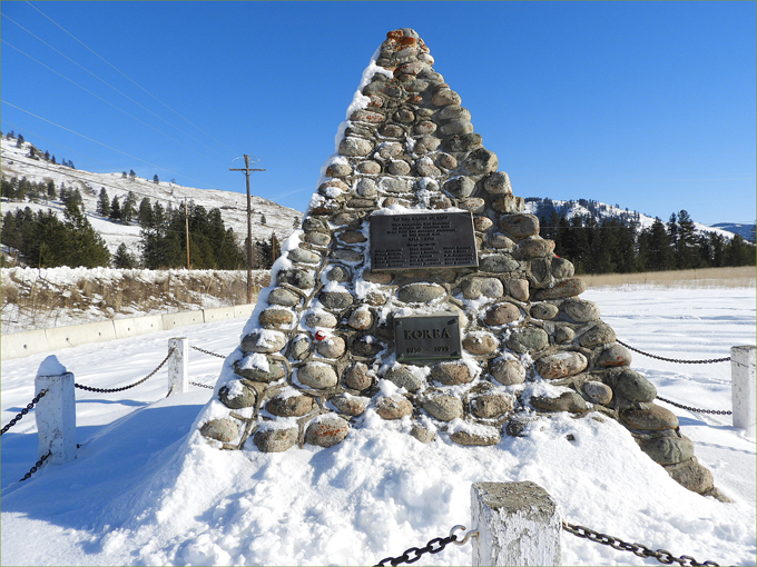 Cenotaph at Ingram Bridge, Korean War