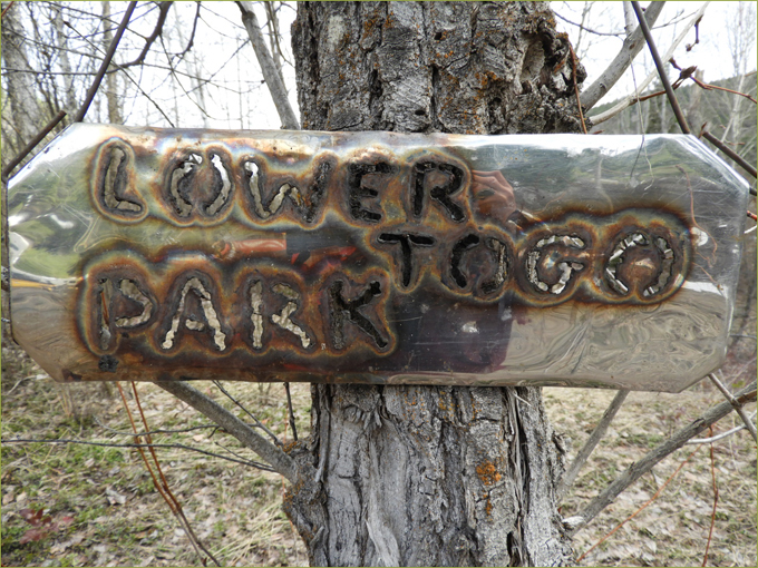 On Trans Canada Trail, Louisa Street