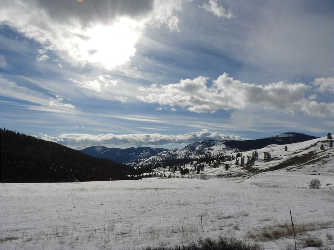 Big sky in the Boundary