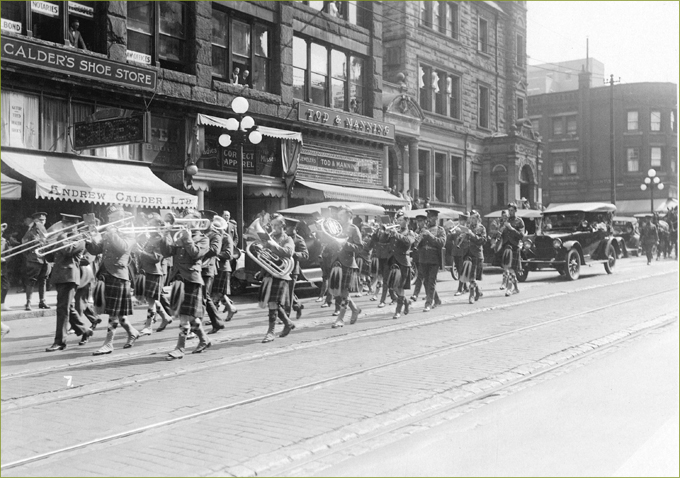 Funeral procession of Major General R.G. Edwards Leckie 