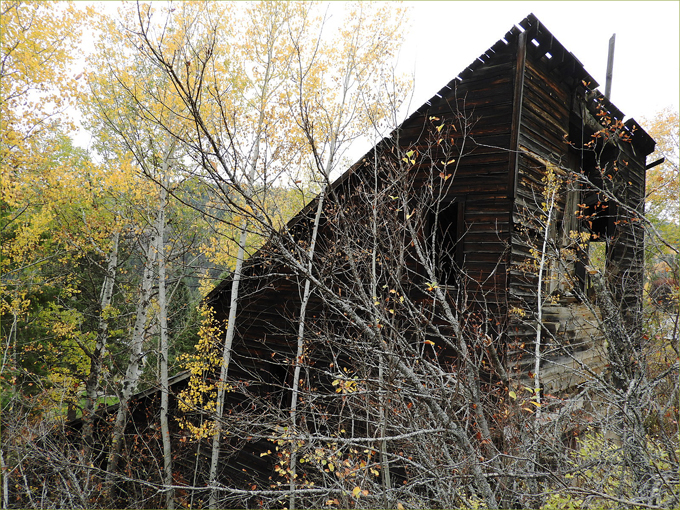 The old Ball Mill at Elkhorn, Greenwood