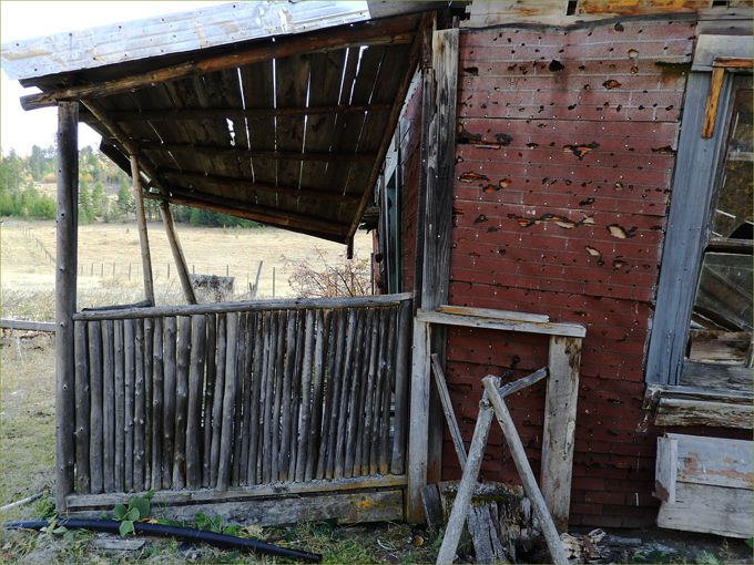 Old Rancher's Cabin on McCarren Creek Road, Greenwood