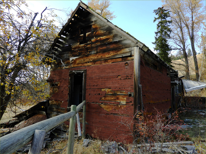 Old Rancher's Cabin on McCarren Creek Road, Greenwood