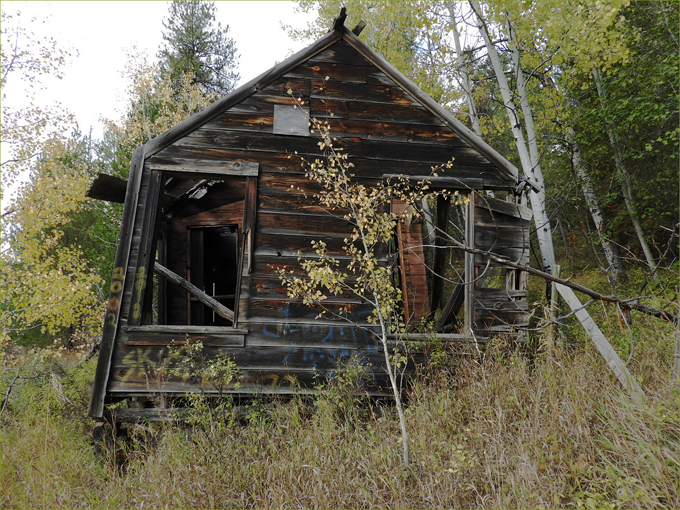 Old Schoolhouse on Boundary Creek Road, Greenwood