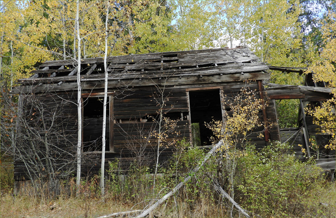 Old Schoolhouse on Boundary Creek Road, Greenwood