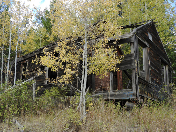 Old Schoolhouse on Boundary Creek Road, Greenwood