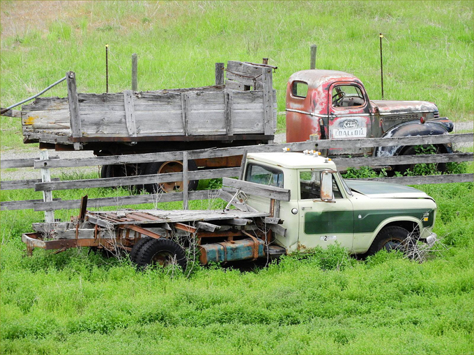 Old Vehicles in the Boundary