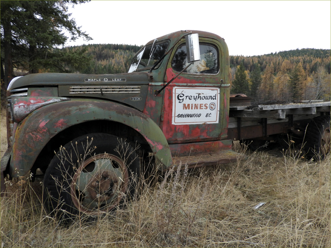 Old Truck, City Yard, Greenwood