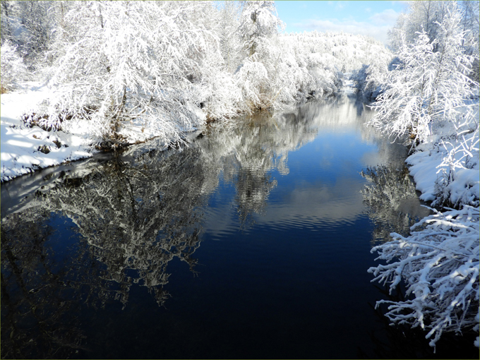 Boundary Creek at Orange Bridge, Greenwood 