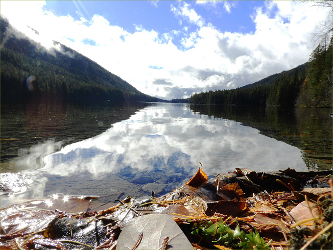 Jewel Lake at the Provincial Campground