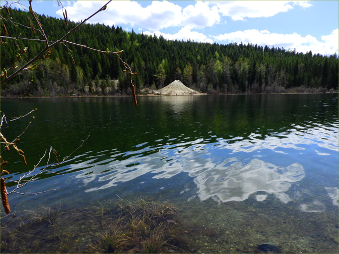 Jewel Lake waste pile