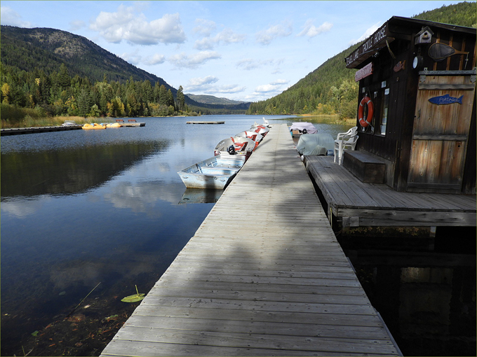 Jewel Lake from the Resort