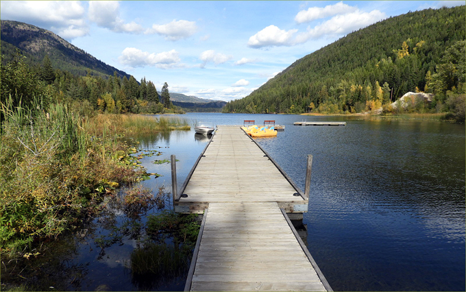 Jewel Lake from the Resort